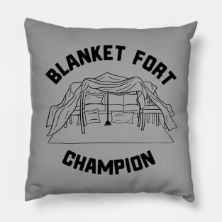 Blanket Fort Champion Pillow