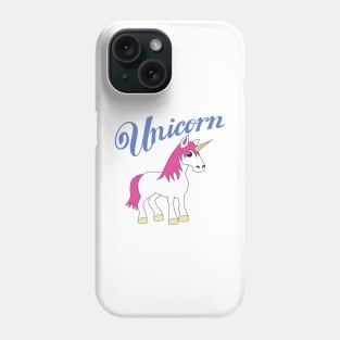 Unicorn With Title Phone Case