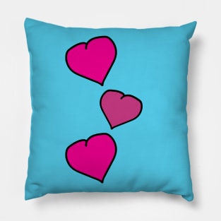 Hearts Pillow