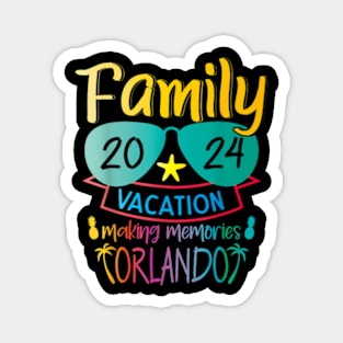 Family Vacation 2024 Orlando Friends Group Vacation Magnet