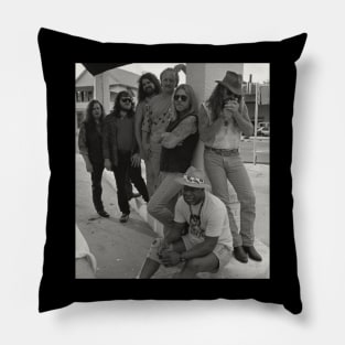 Allman Brothers / Vintage Photo Style Pillow