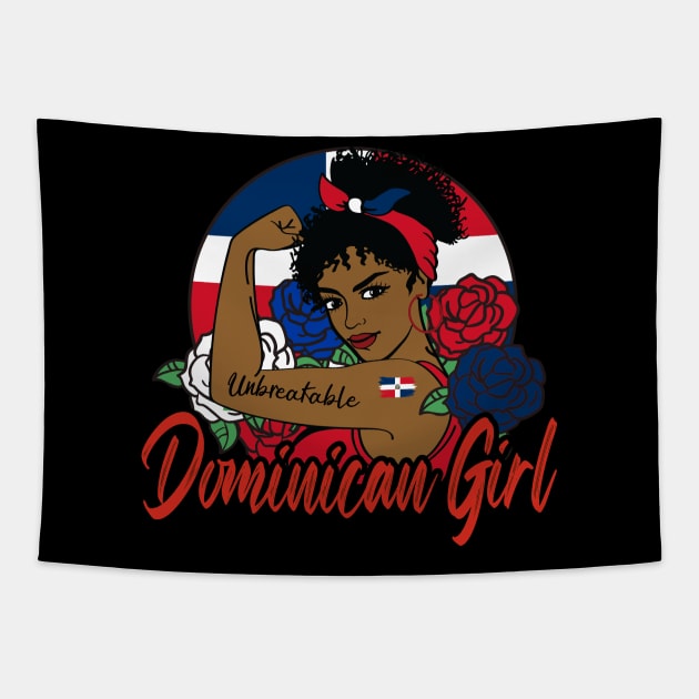 Dominican Girl Tapestry by JayD World
