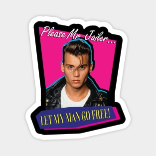 Let My Man Go Free Magnet