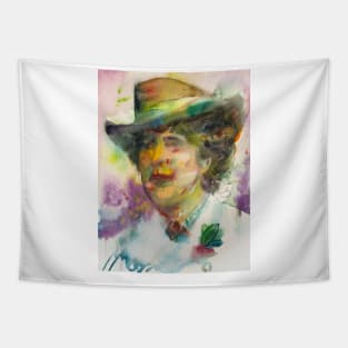 OSCAR WILDE watercolor portrait .33 Tapestry