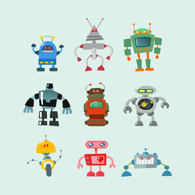 Robots by DigiToonsTreasures