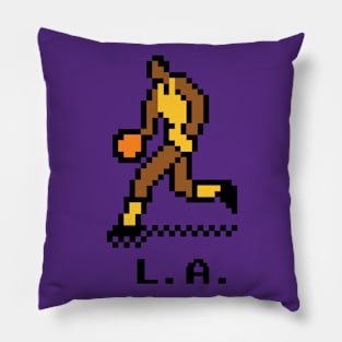 8-Bit Basketball - Los Angeles Pillow