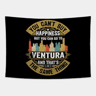 Ventura City California State USA Flag Native American Tapestry