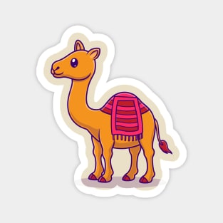 Cute Camel Cartoon Magnet