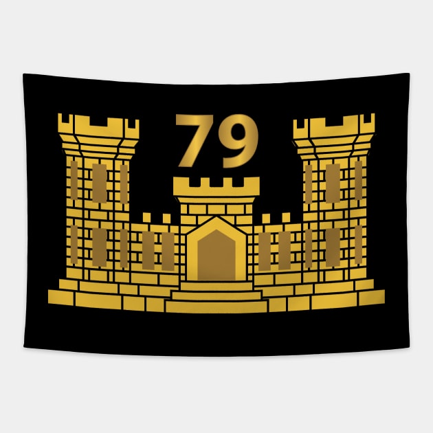 79th Engineer Battalion - ENG Branch Tapestry by twix123844