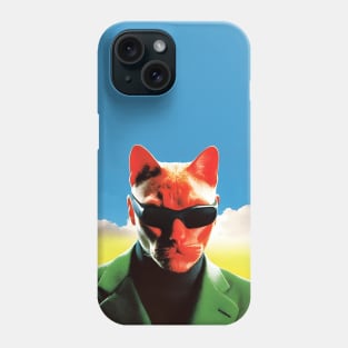 Techno Cat Phone Case