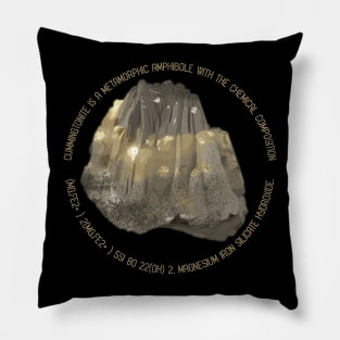 Cummingtonite Rock Hound Funny Geologist Pillow