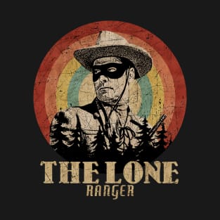 Retro Sunset The Lone Ranger T-Shirt