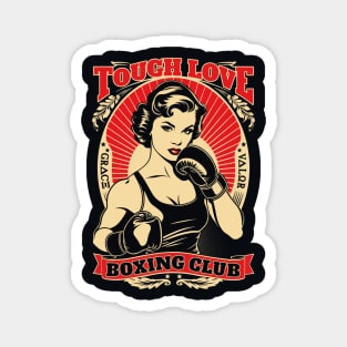 Tough Love Boxing Club Magnet
