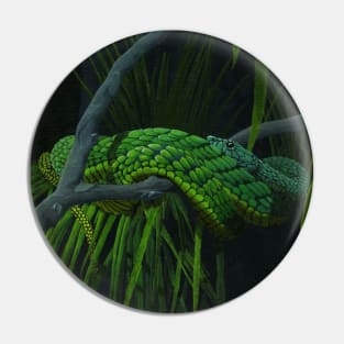 Green Mamba Pin