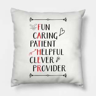 FATHER Acrostic Words Pillow