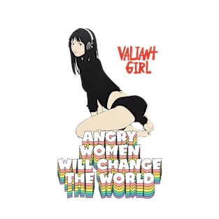 Angry Women Will Change The World T-Shirt