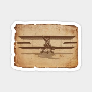 Airplane Oldtimer Magnet