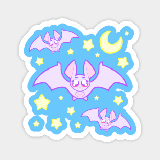 Kreepy Kawaii BATS - PASTEL Magnet