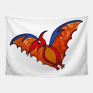 Cartoon Pterodactyl Tapestry