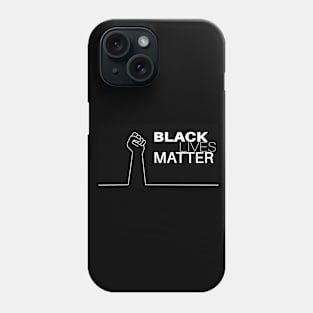 Black African Lives Matter Fist Phone Case