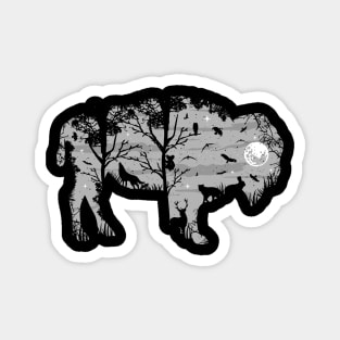 Animal Silhouette Magnet