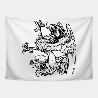 Heraldic Griffon Tapestry