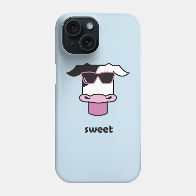 Sweet Cow Phone Case by Jon McBrine