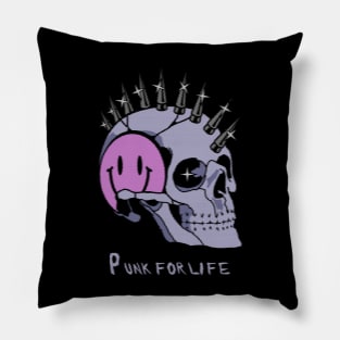 Punk for life Pillow