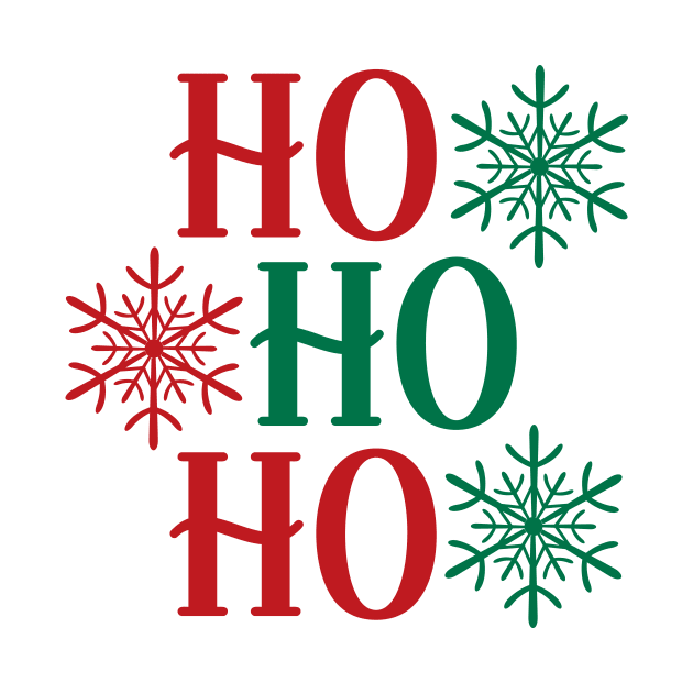 HO HO HO by Coral Graphics