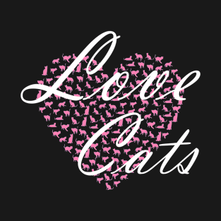 Cat cats love T-Shirt