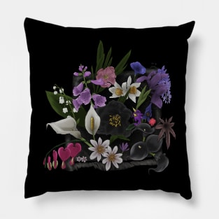 Poisonous Flowers Pillow