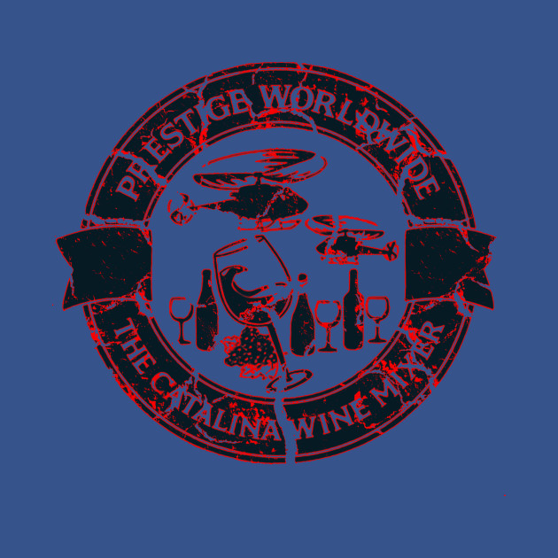 catalina wine mixer blue and red - Catalina Wine Mixer - T-Shirt