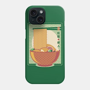 Minimalism Ramen Noodles Traditional Japanese Pattern by Tobe Fonseca Phone Case