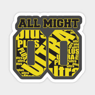 All Might - Plus Ultra Jersey Magnet