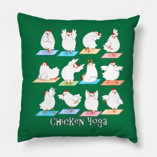 Chicken Yoga Pillow