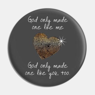 There's only one of you... you're a masterpiece! Pin