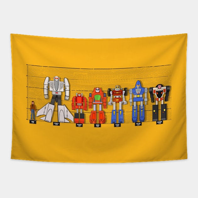 Gobots Tapestry by elobrerodelarte