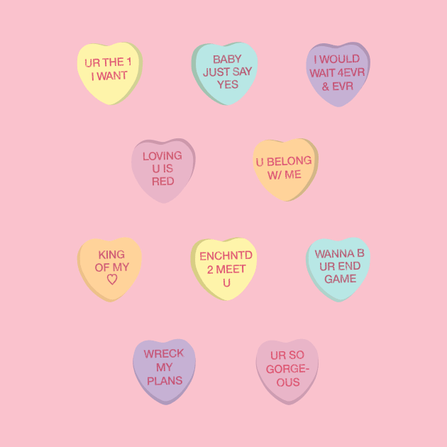 Swiftie Candy Hearts by MusiMochi