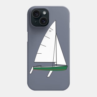 Flying Scot Sailboat Phone Case