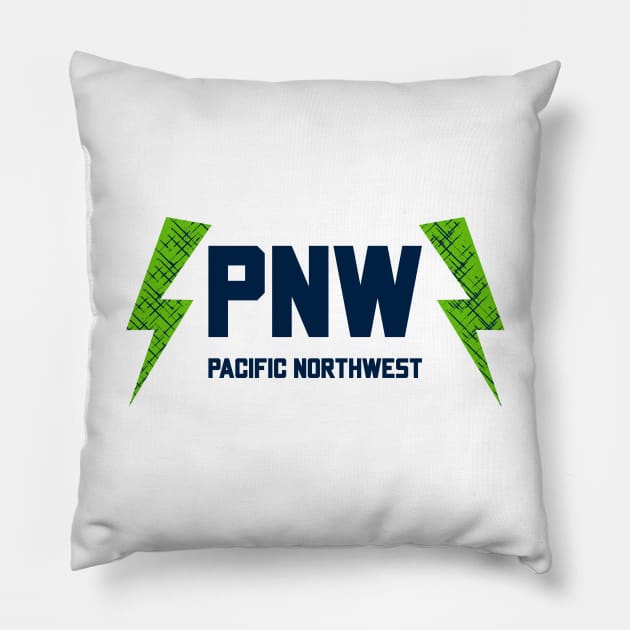 Pacific Northwest Pillow by happysquatch