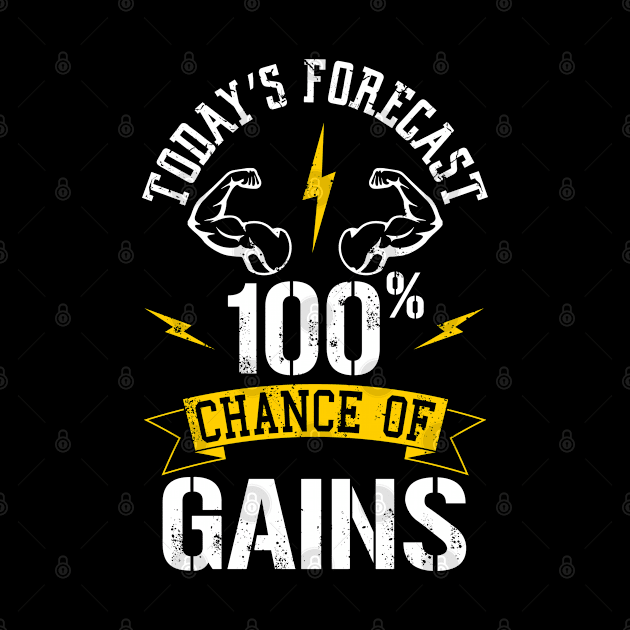 Today's Forecast 100% Chance of Gains by Alema Art