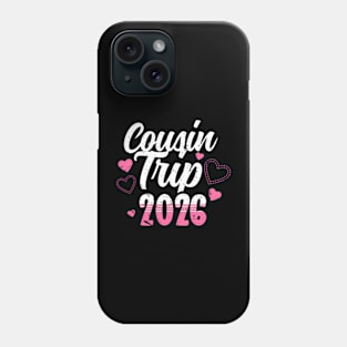 Cousin Trip 2026 Summer Vacation Beach Family Matching Group Phone Case