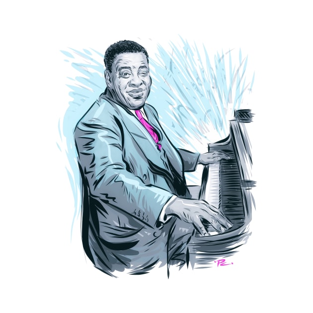 Art Tatum - An illustration by Paul Cemmick by PLAYDIGITAL2020