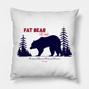 Bear On the Mountain Pillow