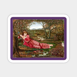 Song Without Words - John Melhuish Strudwick Magnet