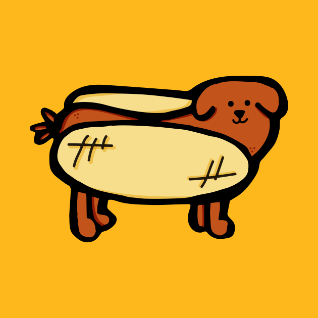 Disover Hot Dawg - Hot Dog - T-Shirt