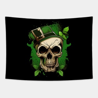 Irish skull Tapestry