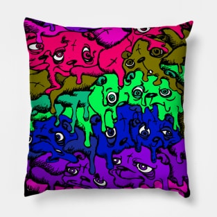 Rainbow bear 2 Pillow