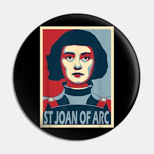 St Joan of Arc Am Not Afraid I Was Born Do This Saint Pin