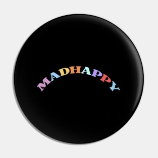 Mad Hapwords On Back Aesthetic 2022 Pin